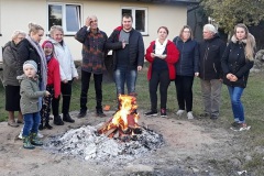 Ognisko w pod Mońkami